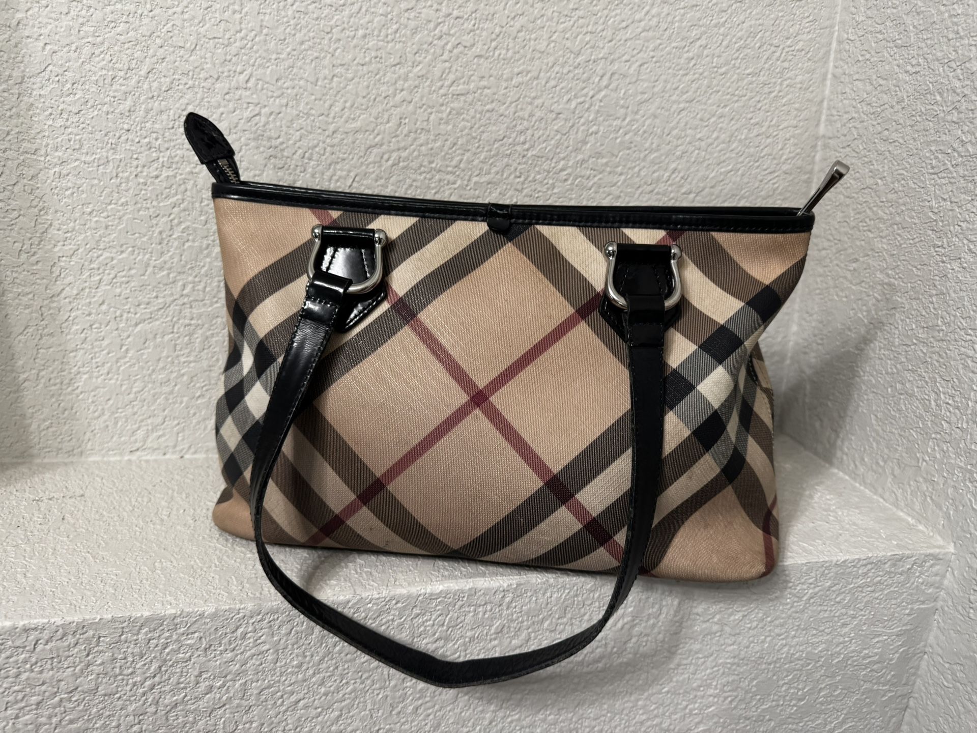 Burberry Check Tote