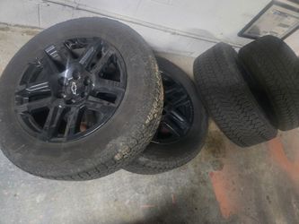 2025 silverado trailboss oem rims.
Bridgestone dualer  tires
