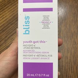 NWT Bliss Advanced Skin Smoothing Serum