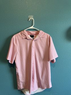 Medium Pink Button Up Shirt 
