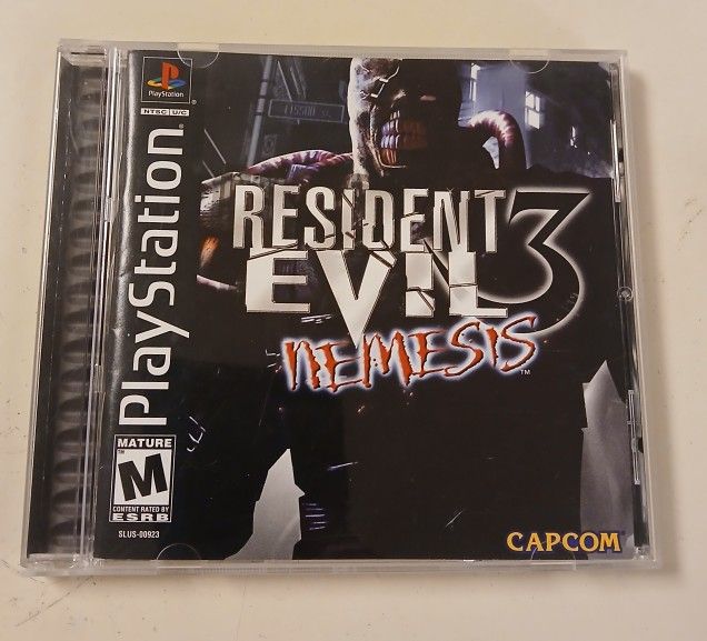 Resident Evil 3 For PS1 In Mint Condition