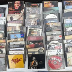 CDs for sale…
