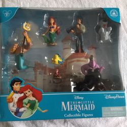 Disney The Little Mermaid Collectible Figures / Cake Toppers