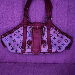 Louis Vuitton Theda Leather Hanbag 