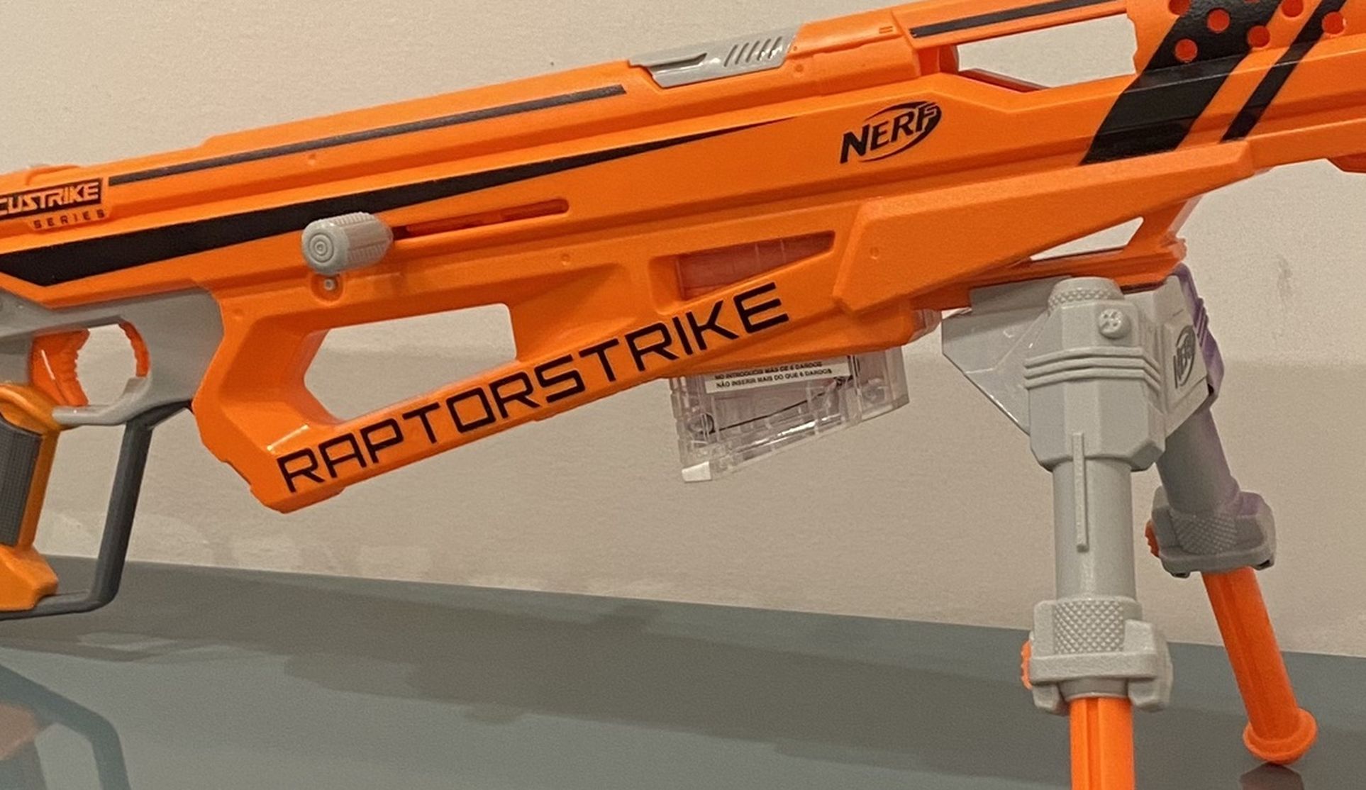 NERF Raptor Strike Gun!