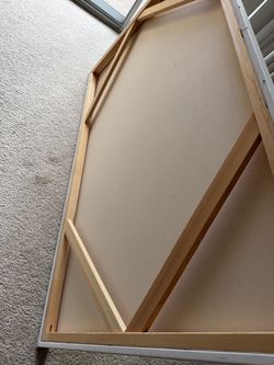 Large blank canvass