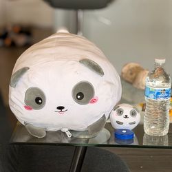 Like New, Panda Plush with Baby Panda