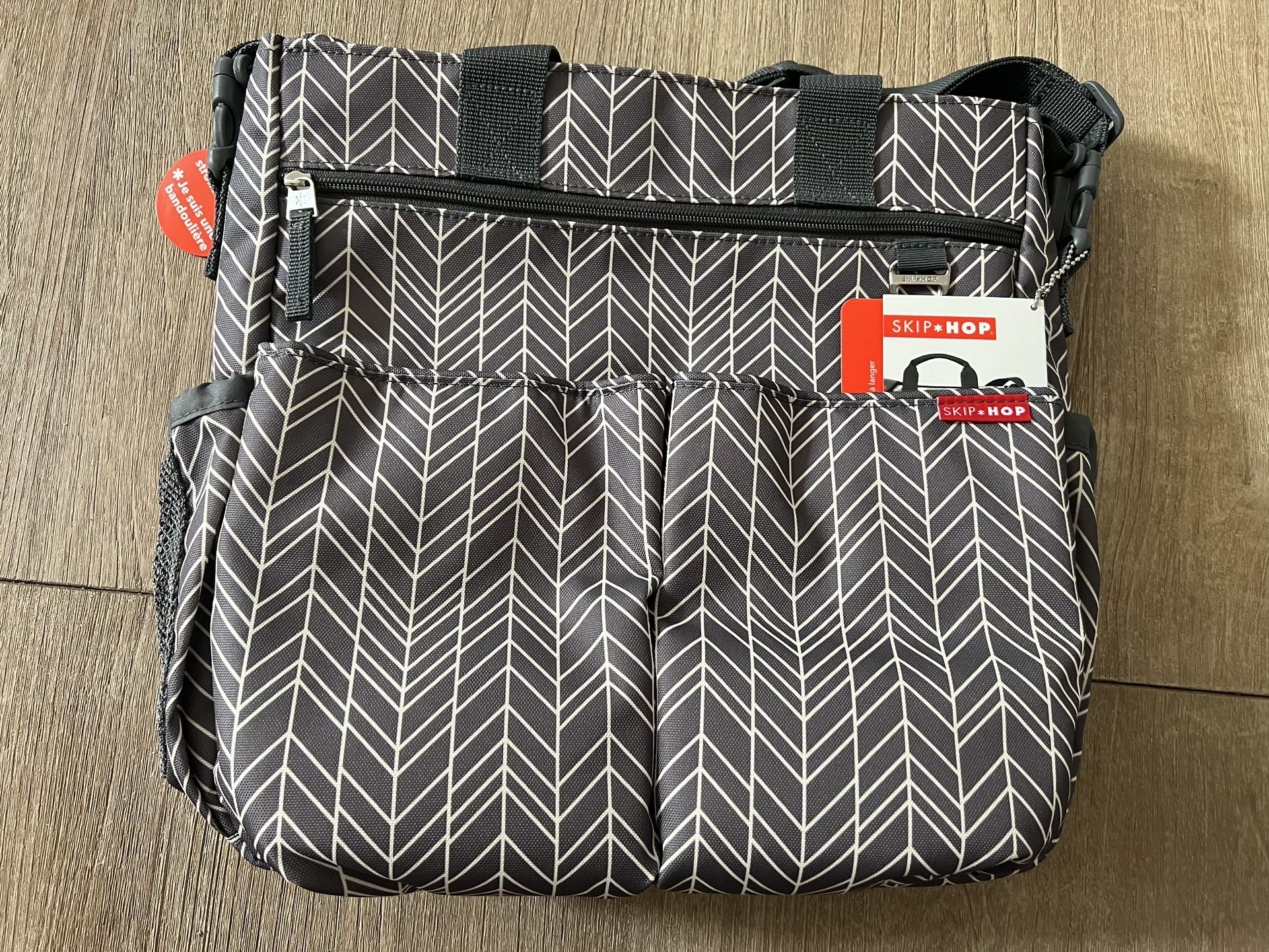 Skip Hop Diaper Bag Messenger Style