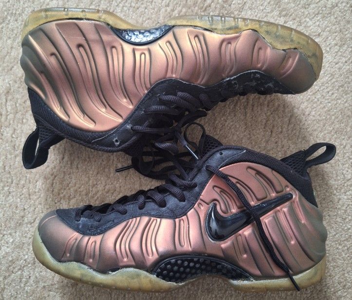 Nike Foamposites Gym Green Sz 10.5 M