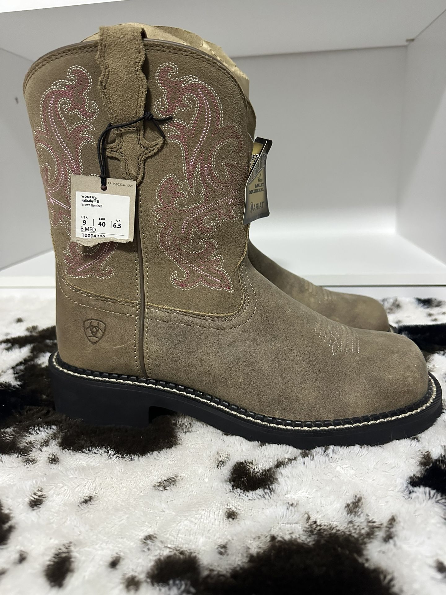 ARIAT FATBABY WESTERN BOOTS 