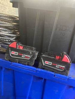 M18 Milwaukee batteries