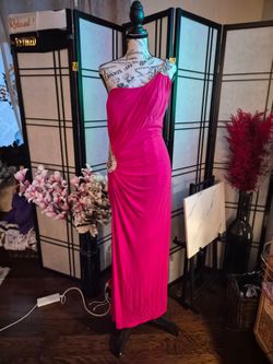 Fuchsia Evening Dress