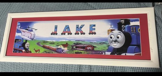 Thomas The Train “Jake” Framed Art