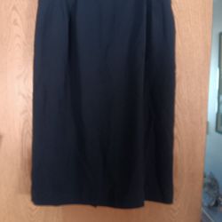 Women's Size 14, Navy Blue Pencil Skirt 