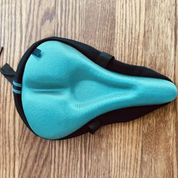 Zacro Bike Seat Cushion - Gel Padded Bike Seat Cover for Men Women Comfort, Extra Soft Exercise Bicycle Seat Compatible with Peloton, Outdoor & Indoor