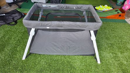 Guava Family Travel Crib Certified Baby Safe Portable Crib Folding Play Yard, Comfy Mattress for Babies, Kid, Child Toddler Compact Baby Travel Bed