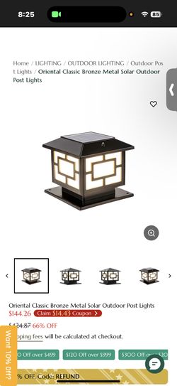 Outside Solar Light