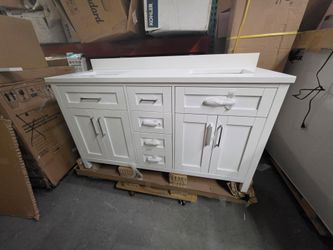 Vanity 60" Double sink with Quartz top