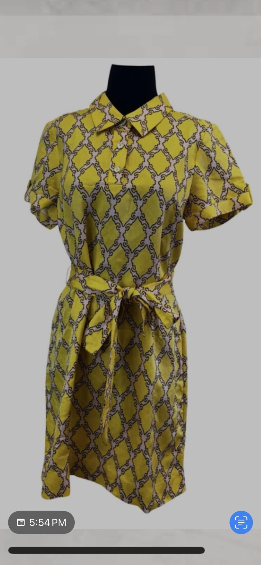Kate Spade very elegant linen/ silk dress