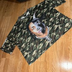 Lil Wayne GOAT camo Tee 