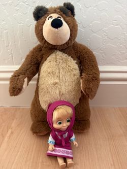 Rare Masha and the Bear toys