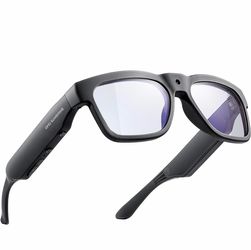 OHO 4K Ultra-Lightweight Smart Glasses, AI Chat & Real-Time Translation, Record-While-Charging, OHO App Supported, UV400