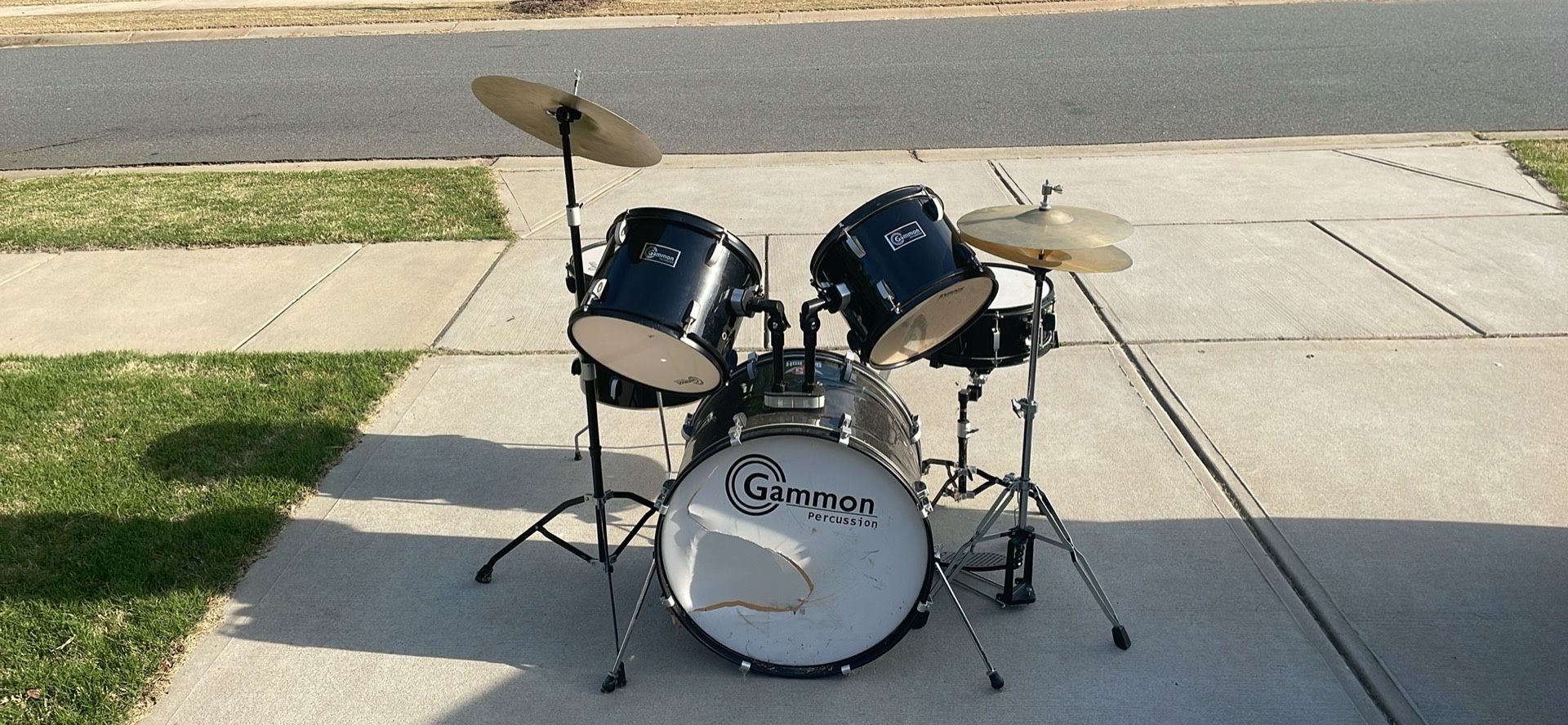 Gammon percussion Drumset