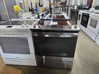Huge Liquidation Sale Store Full Of Nice Lightly Used Refurbished Reconditioned Certified Refrigerators Washer Dryer Oven Stove Stackable Free Warrant