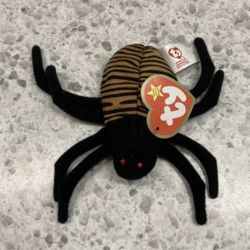 Beanie Baby “Teenie The Spinner Spider” (Brand New)