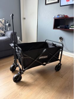 Big foot folding wagon