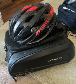 Giro Bike Helmet with Bike Bag