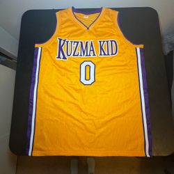 Kyle Kuzma Kid #0 Basketball Jersey - lakers
