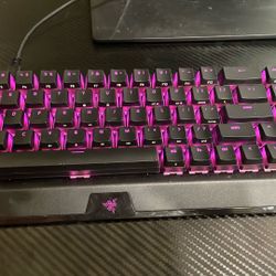  Razer V3 Black widow Phantom Edition MiniHyperspeed LED Bluetooth Gaming Keyboard