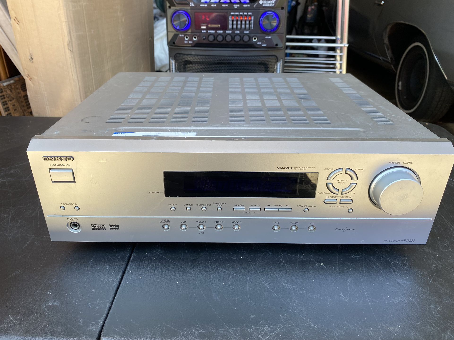 Stereo Home Receiver For Surround System Music System Onkyo Receiver MAKE AN OFFER!