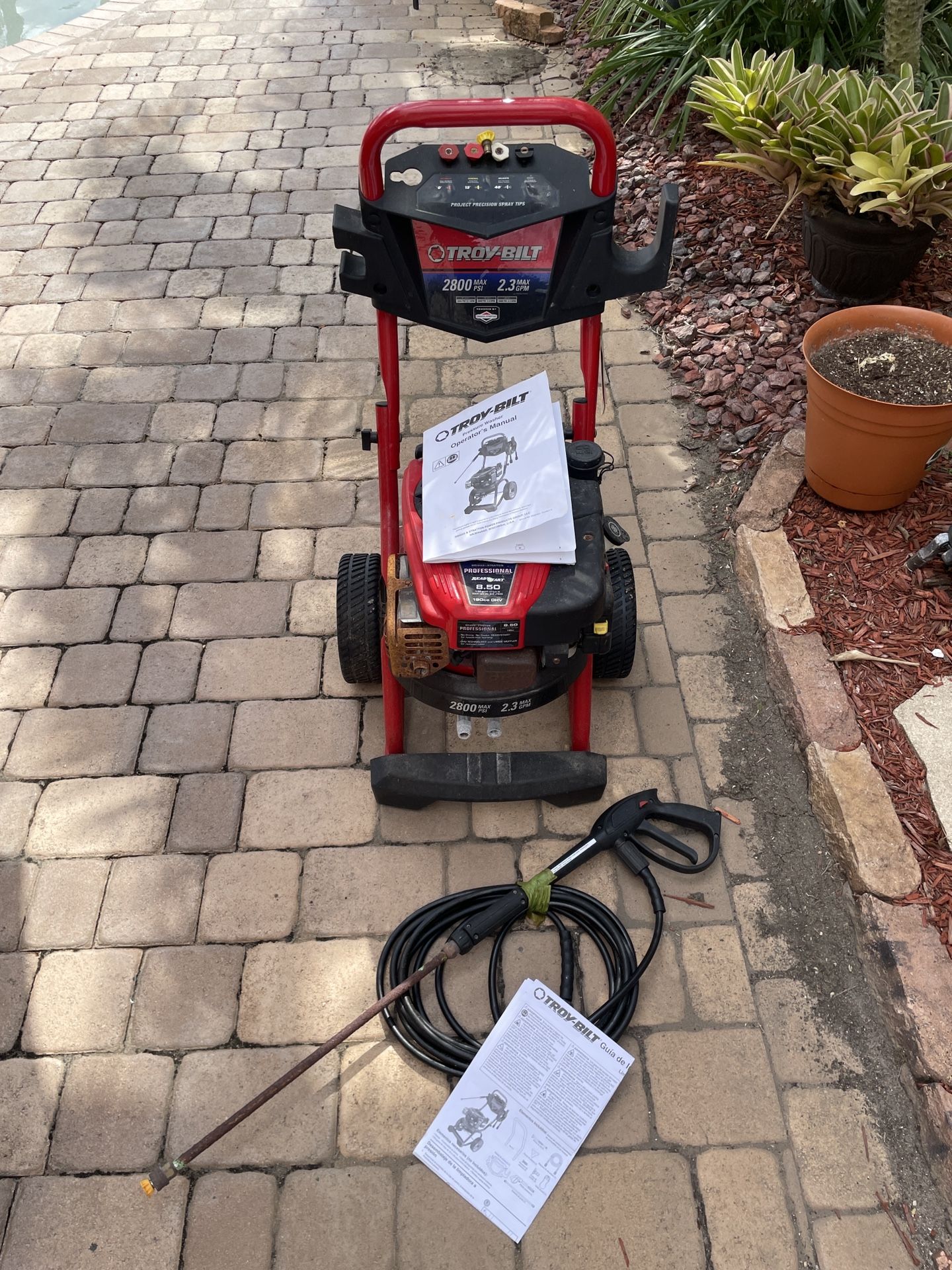 Troy-bilt 2800 Psi Gas Power Washer 