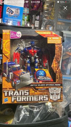 Transformers Battle Blades Optimus Prime Figure