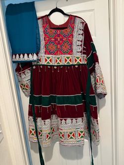 Afghani/Afghan Women’s Dress (3 Pc Set)