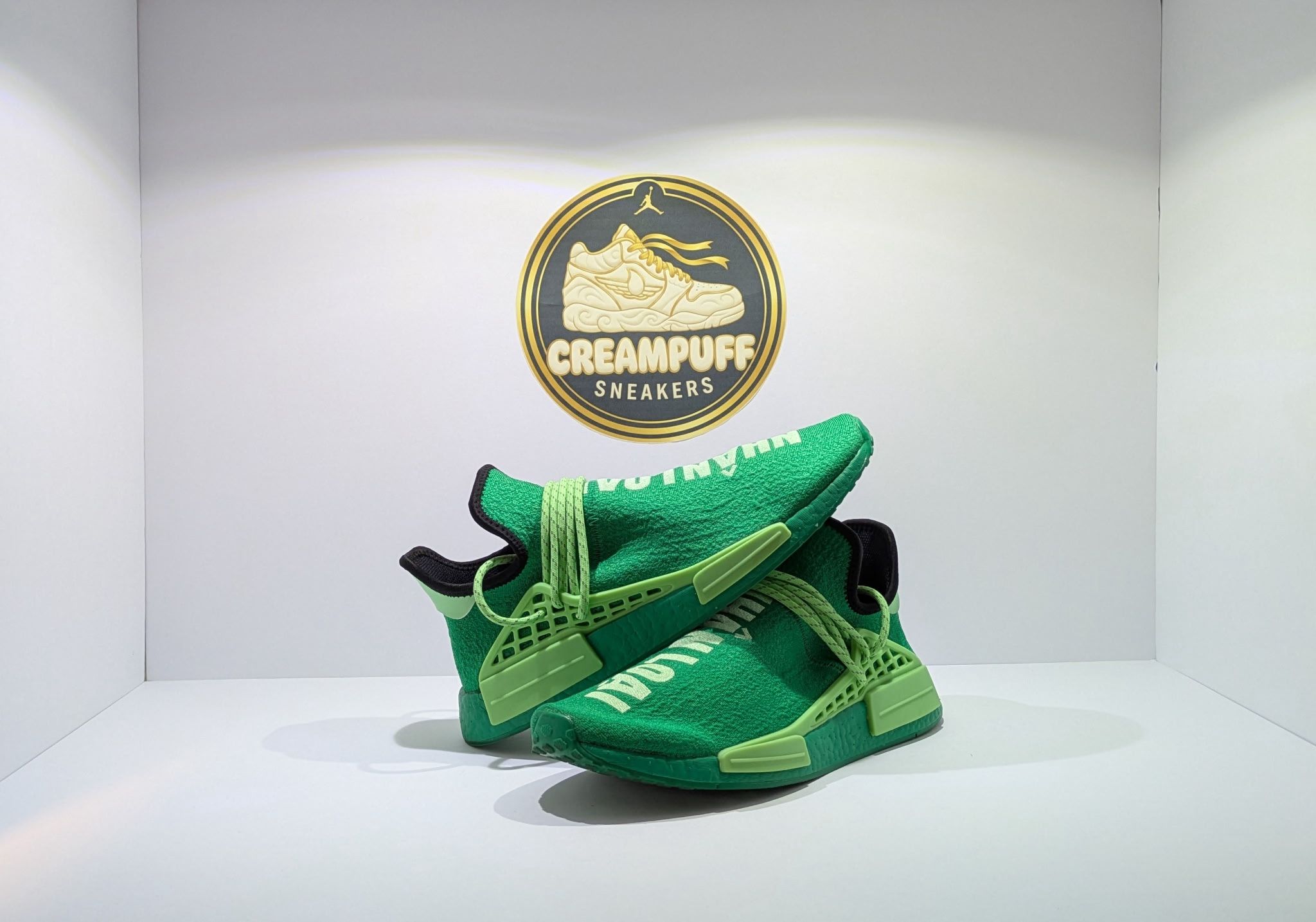 Nike X Pharrell Williams NMD HU green