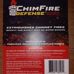 ChimFire Defense, Chimney Fire Suppreant