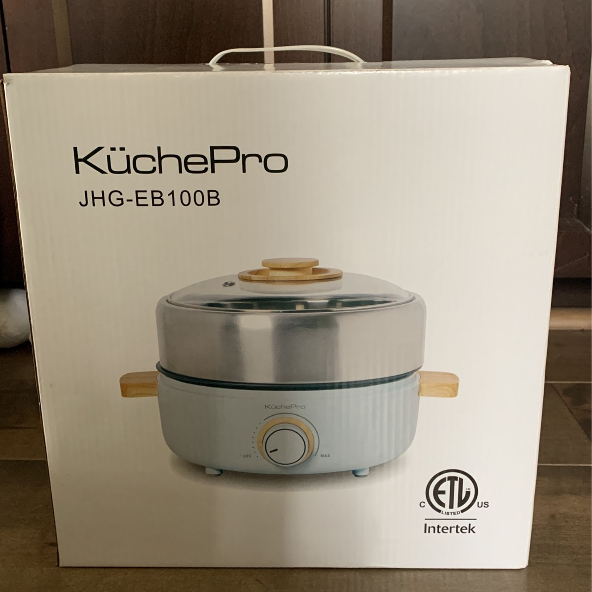 Brand NIB 2in 1 Electric Cookware- College, dorm, Apartment