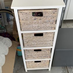 4-Tiered Bathroom Pull out Shelves