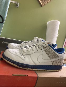 True Blue Dunk Cl Size 8.5