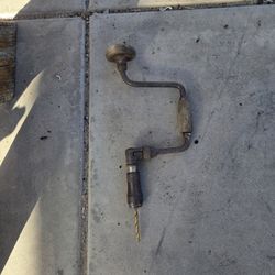 Vintage Drills And Handtools