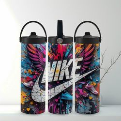 20oz water bottle, gym water bottle , stainless steel