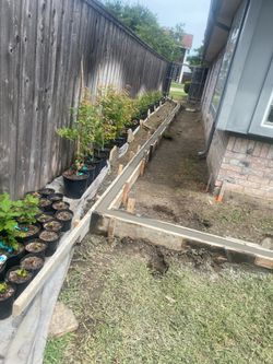 concrete base