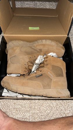 Brand New Free Soldier 6" Waterproof Tactical Boots - Desert Tan