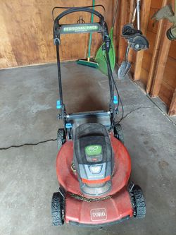 Toro Flex-Force Lawnmower, Trimmer, & Edger package