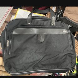 Hartmann Laptop Black Bag Canvas Carry On Travel