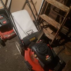 Two Toro Lawnmowers, Minor Work Is Needed 