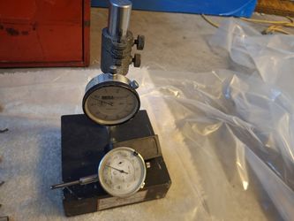 Indicator with granite